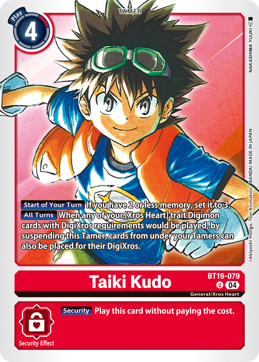 BT19-079Taiki Kudo