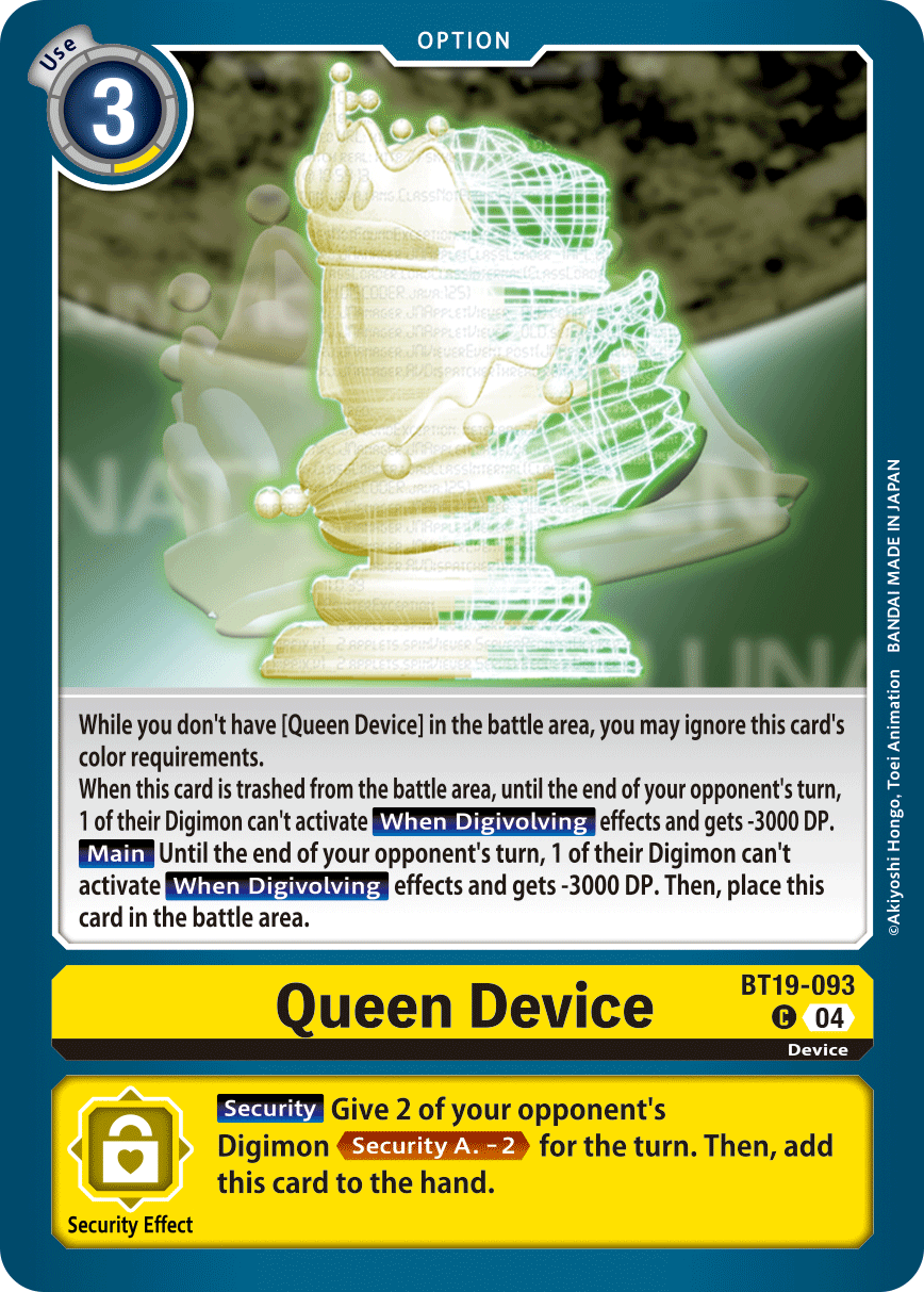 BT19-093Queen Device