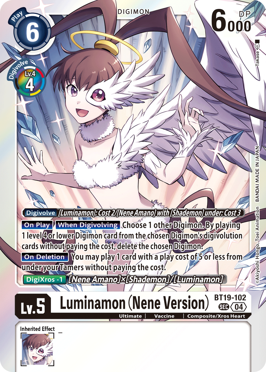 BT19-102Luminamon (Nene Version)