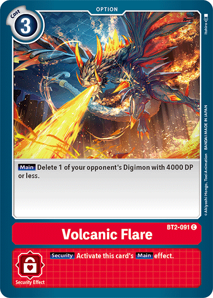 BT2-091Volcanic Flare