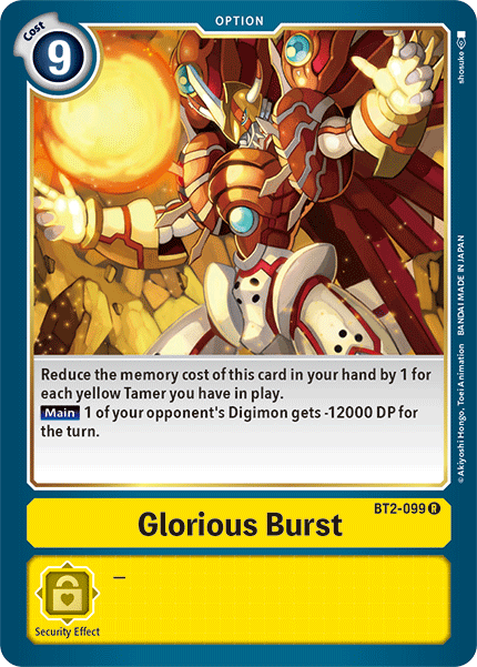 BT2-099Glorious Burst