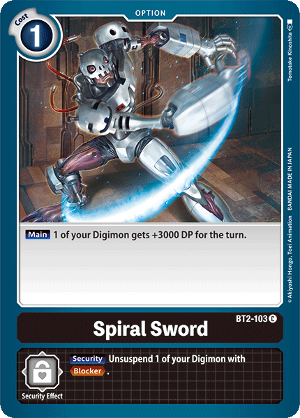 BT2-103Spiral Sword