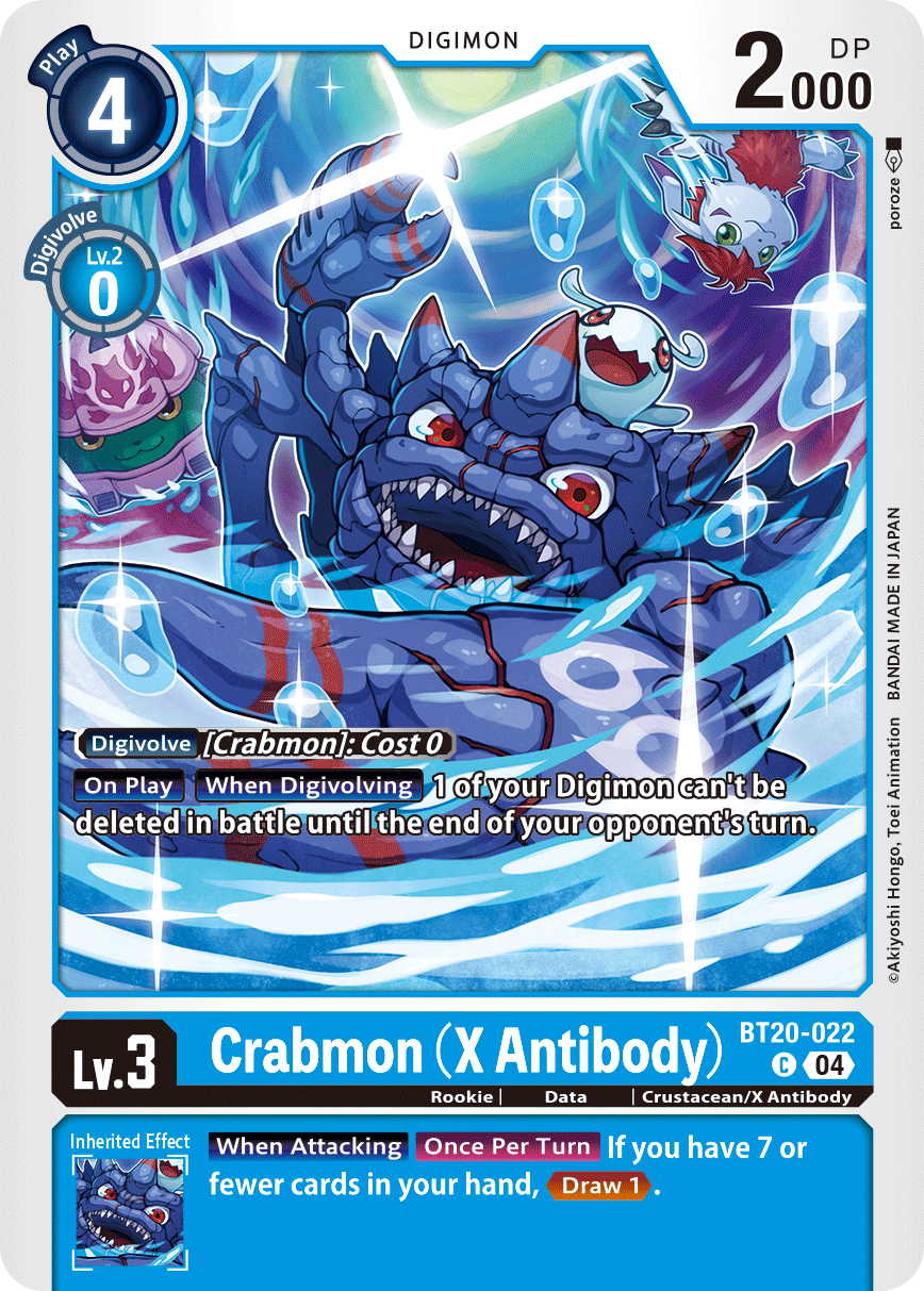 BT20-022Crabmon (X Antibody)