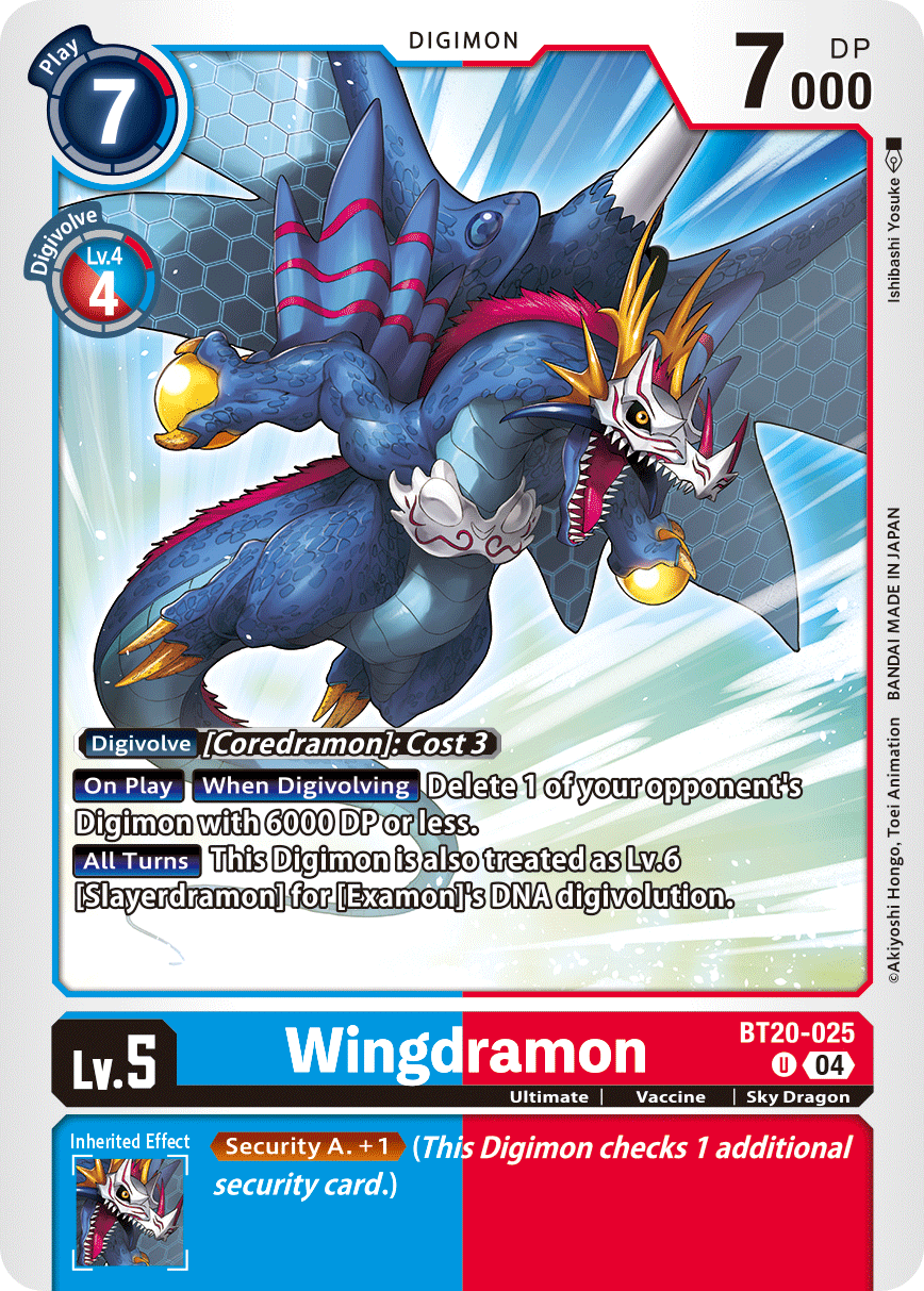 BT20-025Wingdramon