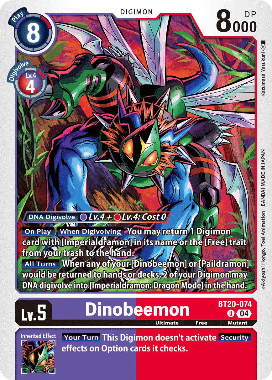 BT20-074Dinobeemon