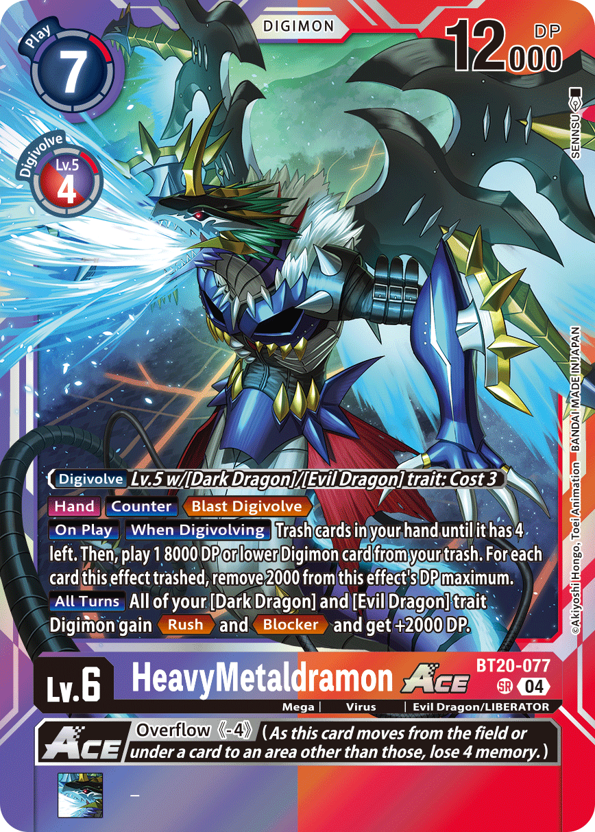 BT20-077HeavyMetaldramon ACE