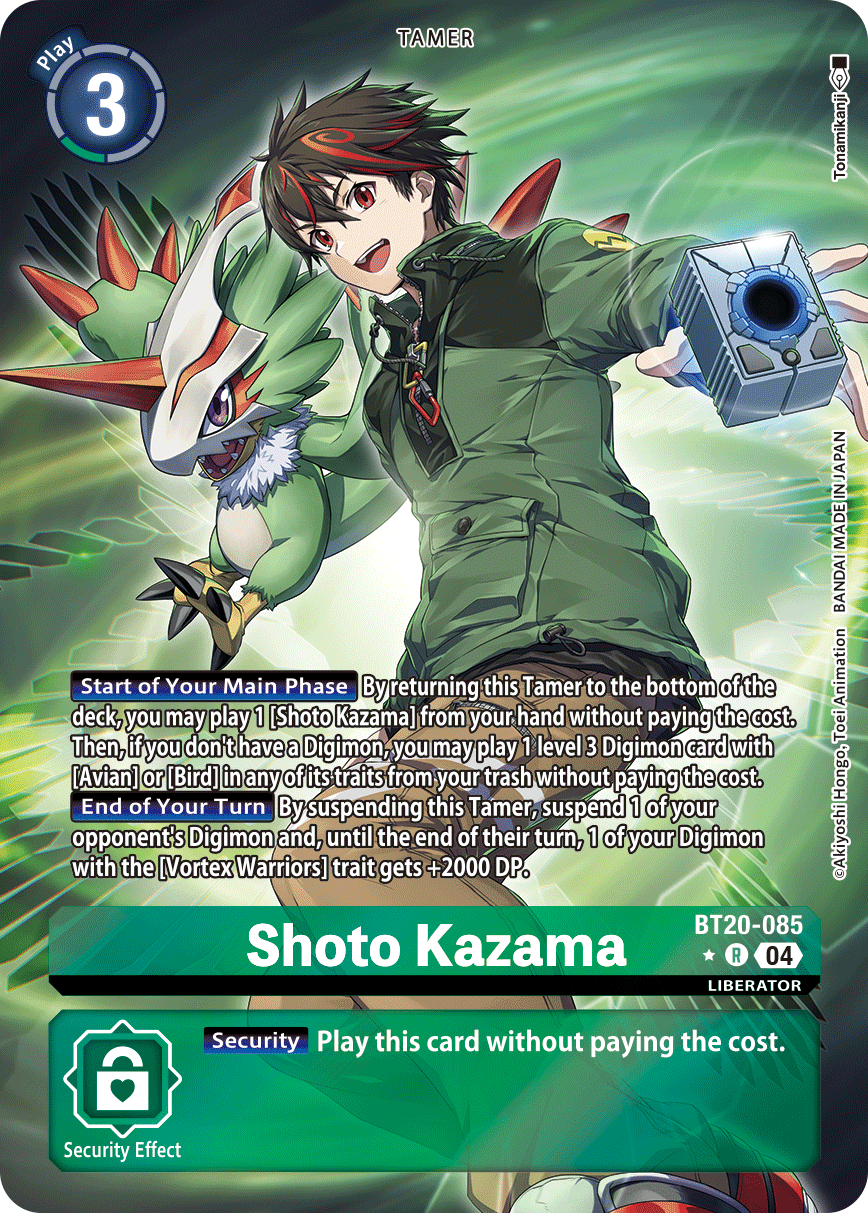 BT20-085Shoto Kazama