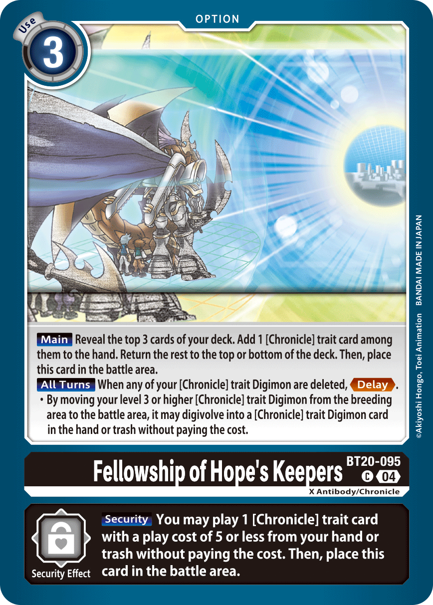 BT20-095Fellowship of Hope's Keepers