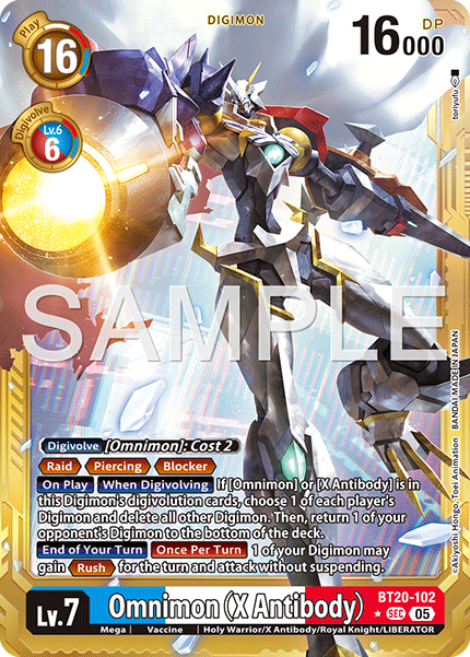 BT20-102Omnimon (X Antibody)