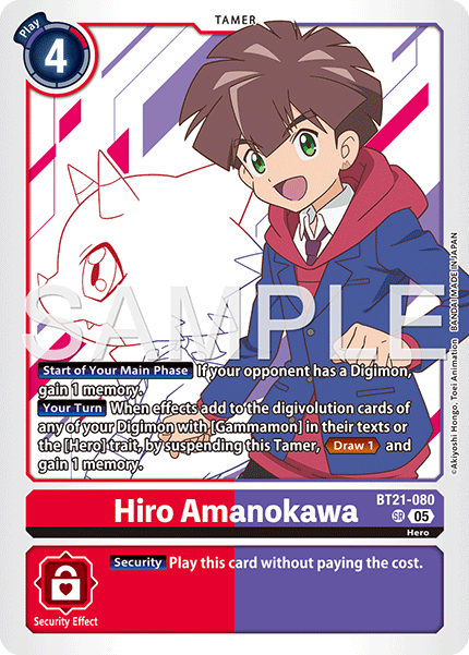 BT21-080Hiro Amanokawa