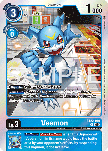 BT22-019Veemon