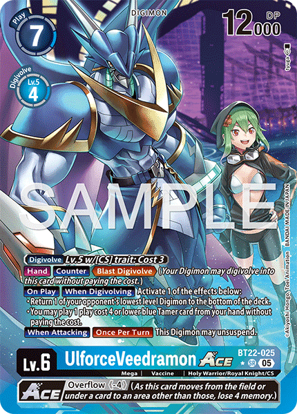 BT22-025UlforceVeedramon ACE