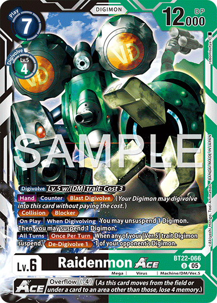 BT22-066Raidenmon ACE
