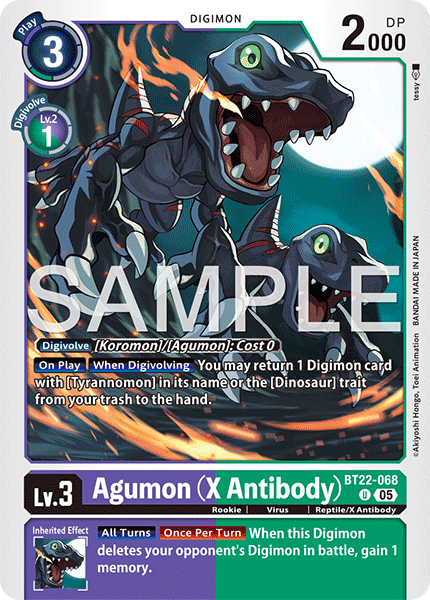 BT22-068Agumon (X Antibody)