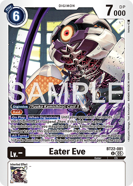 BT22-081Eater Eve