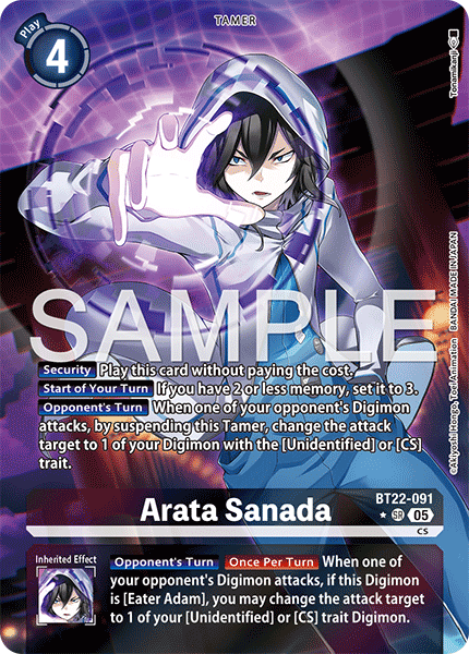 BT22-091Arata Sanada