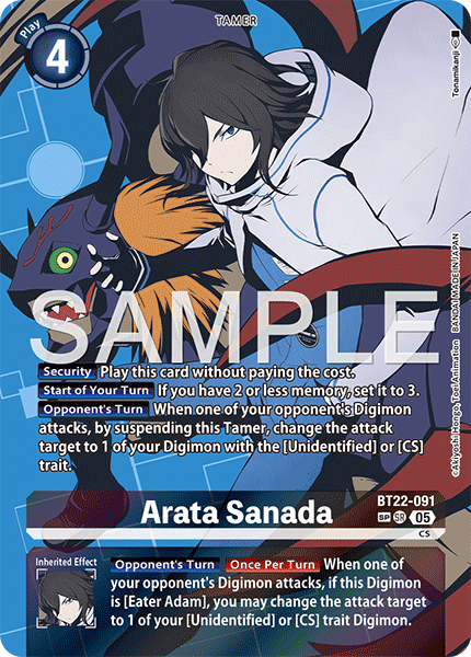 BT22-091Arata Sanada