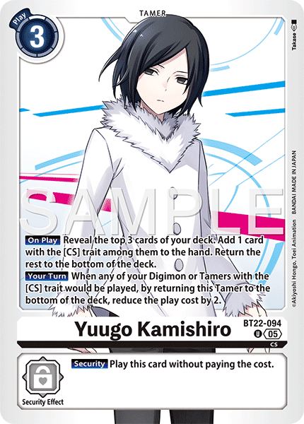BT22-094Yuugo Kamishiro