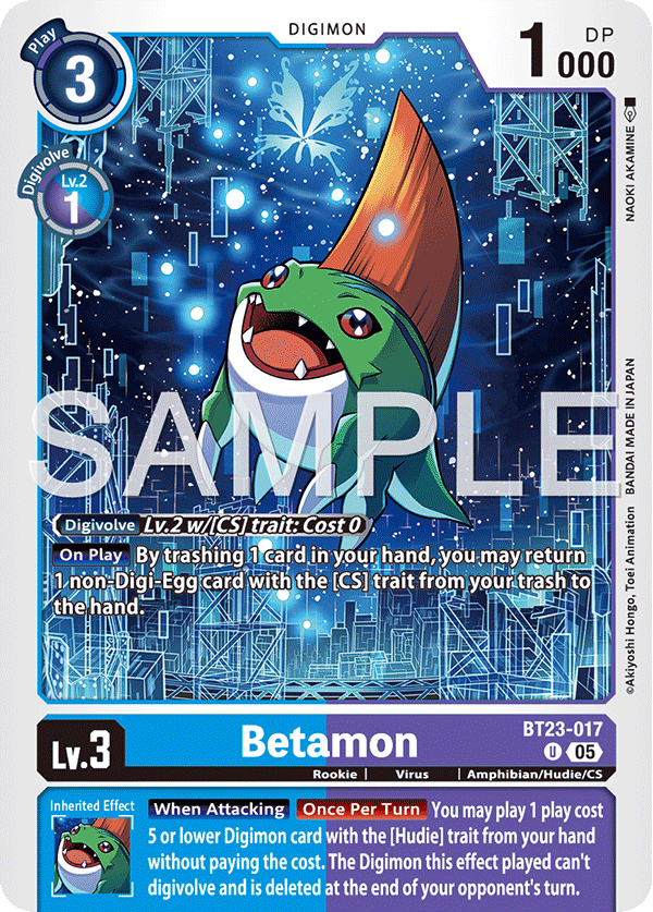 BT23-017Betamon