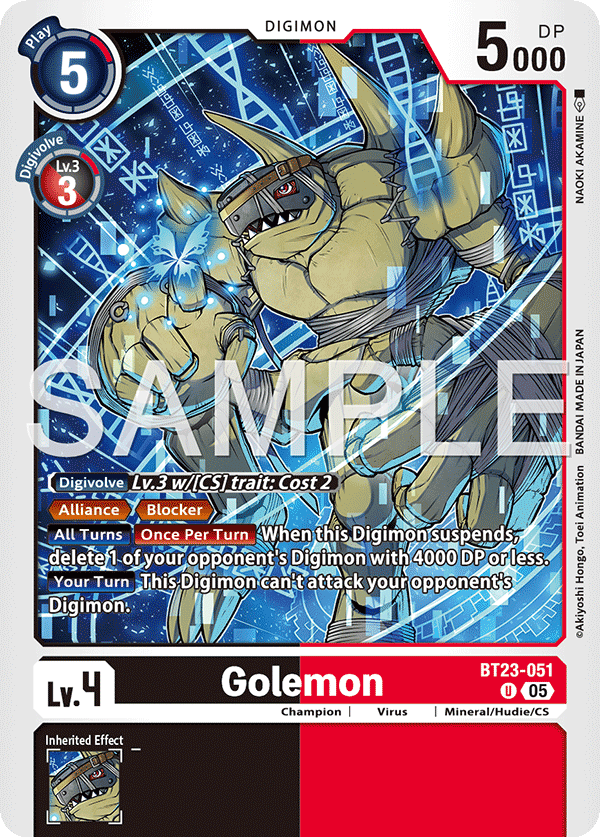 BT23-051Golemon