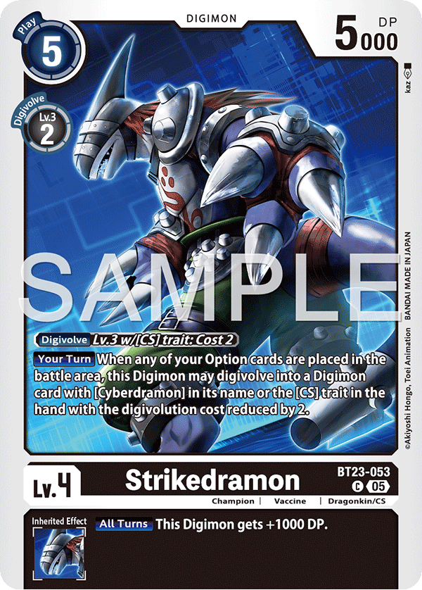 BT23-053Strikedramon