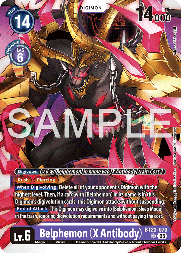 BT23-070Belphemon (X Antibody)