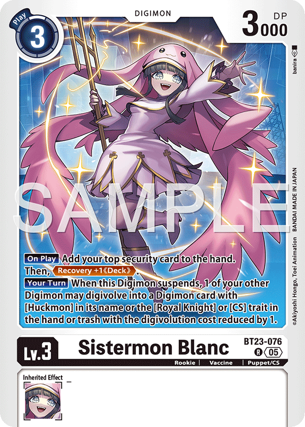 BT23-076Sistermon Blanc