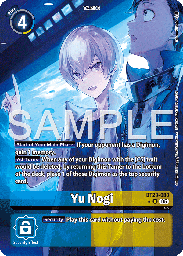 BT23-080Yu Nogi