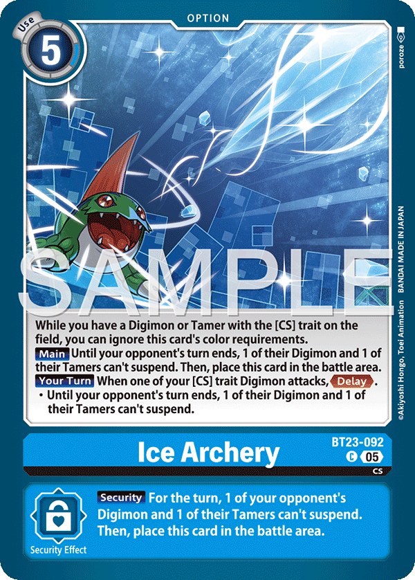 BT23-092Ice Archery