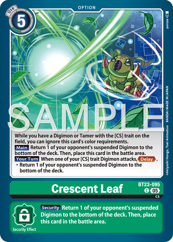 BT23-095Crescent Leaf