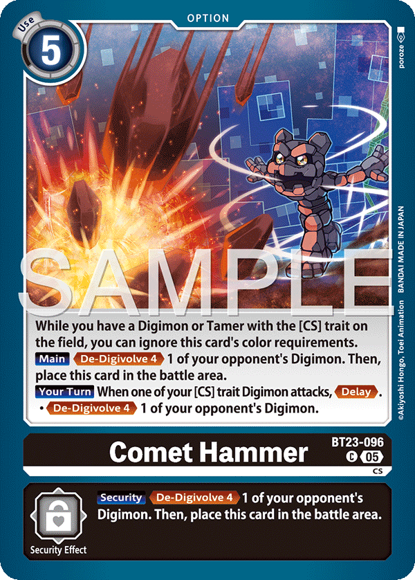 BT23-096Comet Hammer