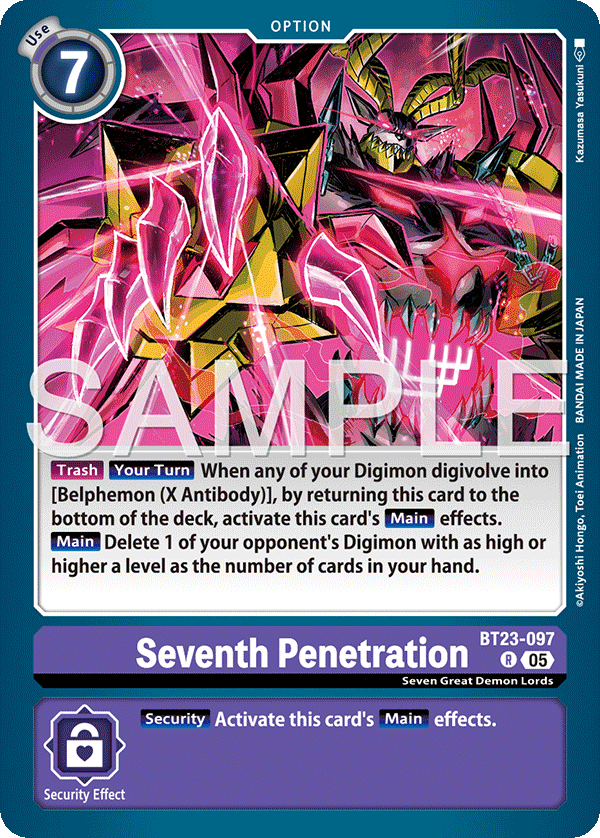 BT23-097Seventh Penetration