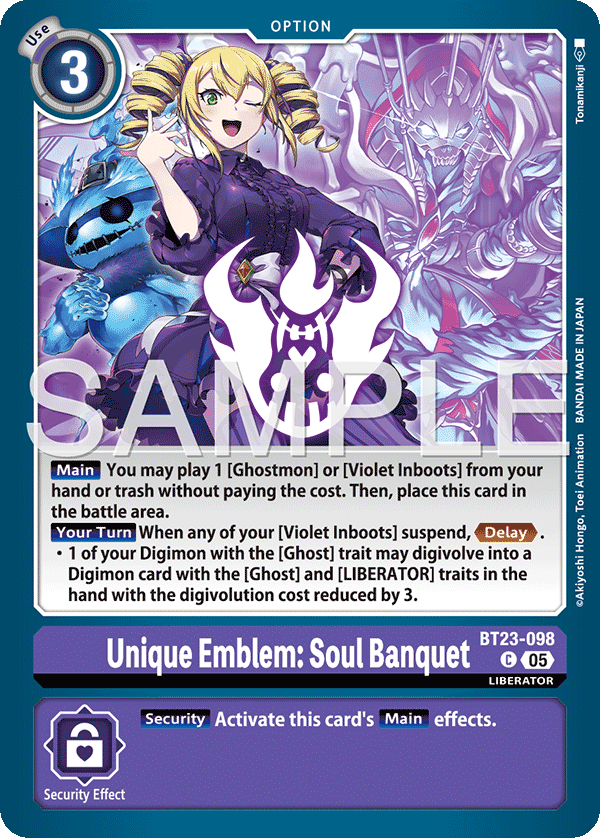 BT23-098Unique Emblem: Soul Banquet