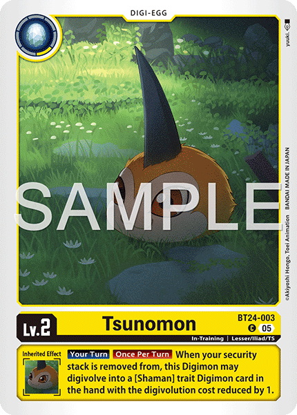 BT24-003Tsunomon