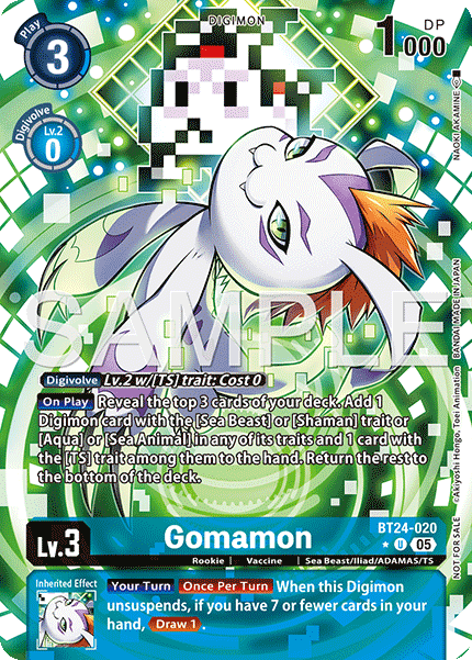 BT24-020Gomamon