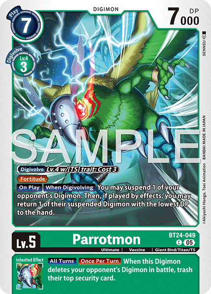 BT24-049Parrotmon