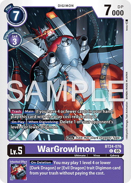 BT24-076WarGrowlmon