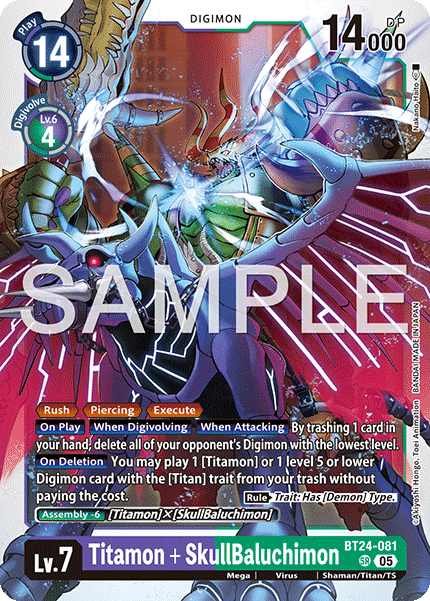 BT24-081Titamon + SkullBaluchimon