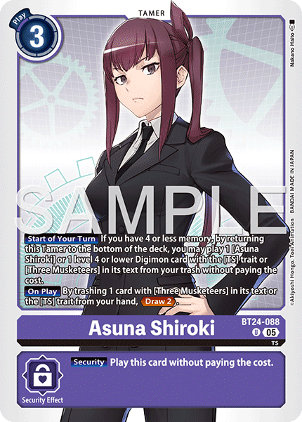 BT24-088Asuna Shiroki