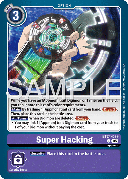 BT24-099Super Hacking