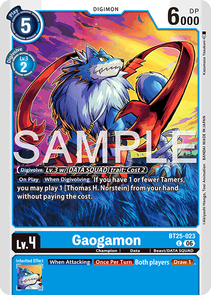 BT25-023Gaogamon