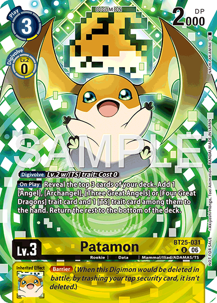 BT25-031Patamon