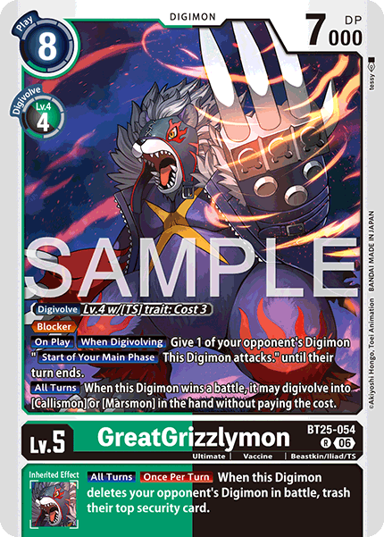 BT25-054GreatGrizzlymon