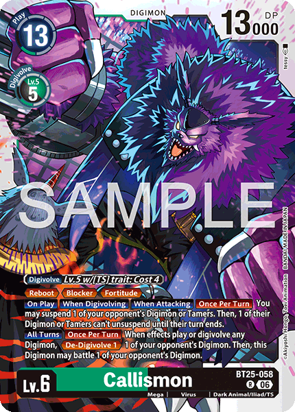 BT25-058Callismon