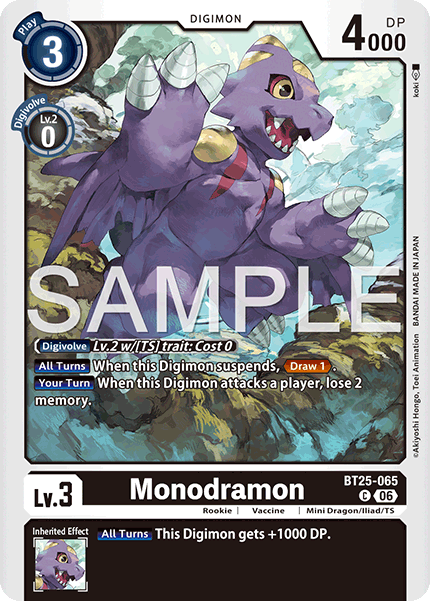BT25-065Monodramon