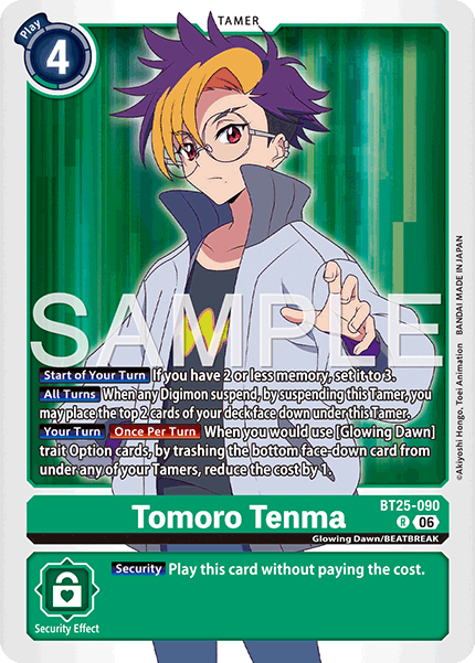 BT25-090Tomoro Tenma