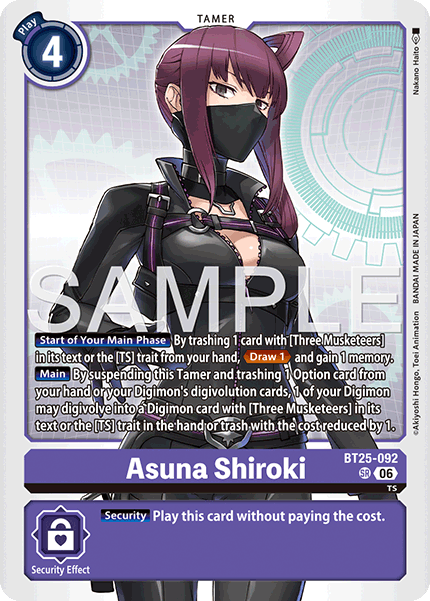 BT25-092Asuna Shiroki