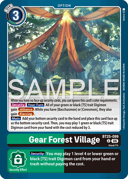 BT25-099Gear Forest Village