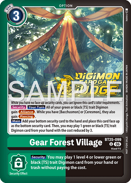 BT25-099Gear Forest Village