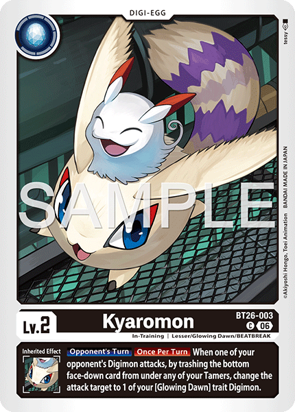 BT26-003Kyaromon